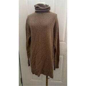 Joseph Brown Turtleneck Sweater